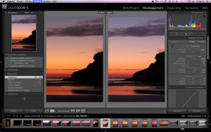 Module développement Lightroom