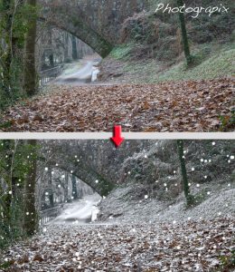 Création d'un paysage enneigé avec Photoshop Elements